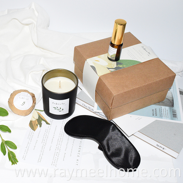 soy candle gift set scented candle in paper box